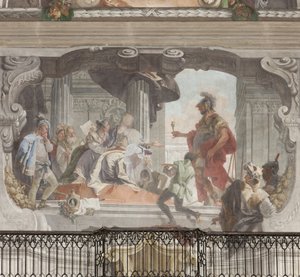 Sofonisba erhält das Gift von Masinissa von Giovanni Battista Tiepolo